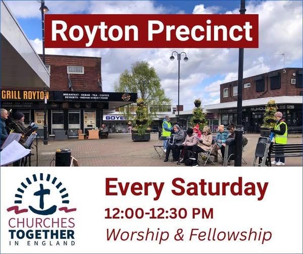 royton precinct services each saturday
